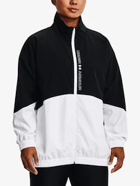 Dames jas Under Armour Woven FZ Oversized Storm Jacket-BLK