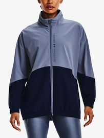 Dames jas Under Armour Woven FZ Oversized Storm Jacket-PPL