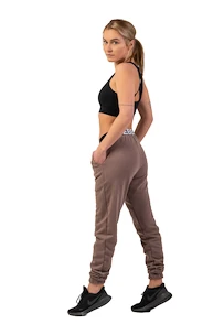 Dames joggingbroek Nebbia  Iconic Mid-Waist Sweatpants 408 brown