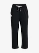 Dames joggingbroek Under Armour  Rival Terry Flare Crop-BLK