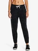 Dames joggingbroek Under Armour  Rival Terry Print Jogger-BLK