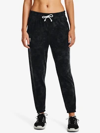 Dames joggingbroek Under Armour Rival Terry Print Jogger-BLK