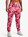 Dames joggingbroek Under Armour  Rival Terry Print Jogger-PNK