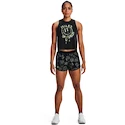 Dames korte broek Under Armour  Run Ur Face Off Short-BLK