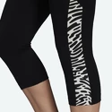 Dames legging adidas  Uforu 3/4 Tights Black/White