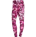 Dames legging Endurance  Q Luca Printed Long Tights Pink