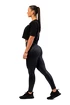 Dames legging Nebbia  Glossy look Bubble Butt leggings high waist 586 black