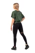 Dames legging Nebbia  High-Waist ¾ Length Sporty Leggings 404 black