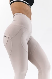 Dames legging Nebbia  High Waist & Lifting Effect Bubble Butt Pants cream