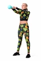 Dames legging Nebbia  High-waist performance leggings 567 jungle green