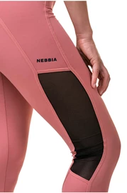 Dames legging Nebbia Mesh leggings high waist old rose