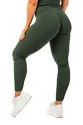 Dames legging Nebbia  Organic Cotton Ribbed High Waist Leggings 405 dark green