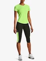 Dames legging Under Armour  Fly Fast 3.0 Speed Capri-GRN