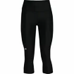 Dames legging Under Armour HeatGear Hi Capri NS Black