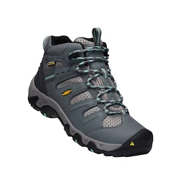 Dames outdoorschoenen Keen Koven Mid Wp Steel Grey/Wasabi