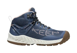 Dames outdoorschoenen Keen Nxis Evo Mid Wp Vintage Indigo/Harbor Gray