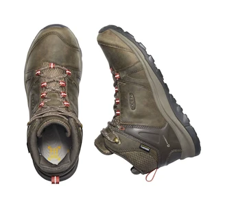 Dames outdoorschoenen Keen Terradora II Ltr Mid Wp Brindle/Redwood