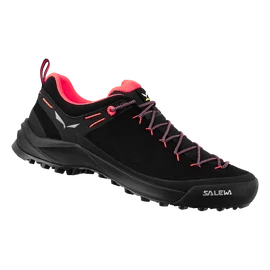 Dames outdoorschoenen Salewa WILDFIRE LEATHER Black/Fluo Coral