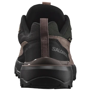 Dames outdoorschoenen Salomon X Ultra 360 Leather Gore-Tex Cognac/Peppercorn/Black   UK 5