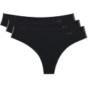 Dames slips Under Armour  PS Thong 3Pack black