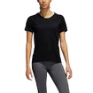 Dames T-shirt adidas  25/7 Rise Up N Run Parley black