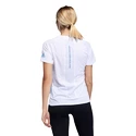 Dames T-shirt adidas  25/7 Rise Up N Run Parley white