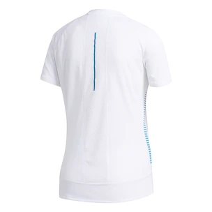 Dames T-shirt adidas  25/7 Rise Up N Run Parley white L