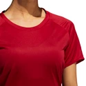 Dames T-shirt adidas  25/7 Tee red