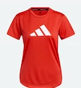 Dames T-shirt adidas  Bos Logo Tee XS, Rood