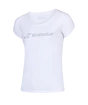 Dames T-shirt Babolat  Exercise Tee White