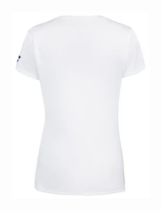 Dames T-shirt Babolat  Play Cap Sleeve Top Women White/White