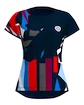 Dames T-shirt BIDI BADU  New York 2024 Capsleeve Dark Blue/Red