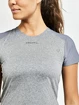 Dames T-shirt Craft ADV Essence Slim SS Grey