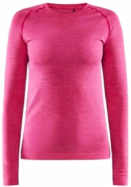 Dames T-shirt Craft Core Dry Active Comfort LS Pink