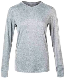 Dames T-shirt Endurance Kusina Melange Sustainable LS Tee Grey