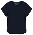 Dames T-shirt Endurance  Lizzy Slub Midnight Blue