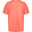 Dames T-shirt Endurance  Q Bree Melange SS Tee Orange