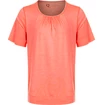 Dames T-shirt Endurance  Q Bree Melange SS Tee Orange