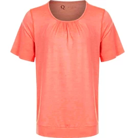 Dames T-shirt Endurance Q Bree Melange SS Tee Orange