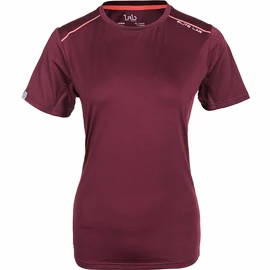 Dames T-shirt Endurance Tech Elite X1 SS Tee Wine