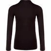 Dames T-shirt Endurance  Yalia Seamless Wool Print LS Baselayer Dark Purple