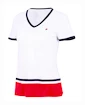 Dames T-shirt Fila  T-Shirt Elisabeth White/Fila Red
