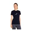 Dames T-shirt Icebreaker Merino 150 Tech Lite SS T South Const Midnight Navy