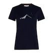 Dames T-shirt Icebreaker Merino 150 Tech Lite SS T South Const Midnight Navy