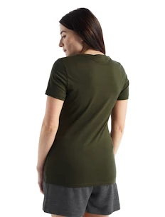 Dames T-shirt Icebreaker  Tech Lite II SS Tee Trailhead Loden M