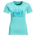 Dames T-shirt Jack Wolfskin  Ocean Trail T Peppermint