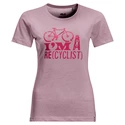 Dames T-shirt Jack Wolfskin  Ocean Trail T Violet Quartz