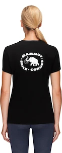 Dames T-shirt Mammut  Seile T-Shirt Black