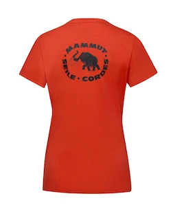 Dames T-shirt Mammut  Seile T-Shirt Terracotta