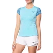 Dames T-shirt Mizuno  Charge Printed Tee  Blue Glow